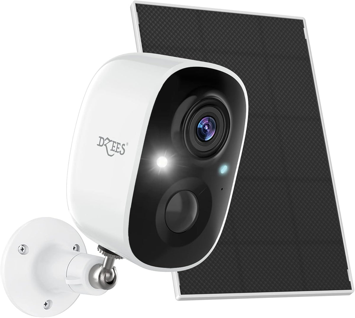 Solar Powered Wireless Outdoor Security Camera 1080P Color Night Vision S851470