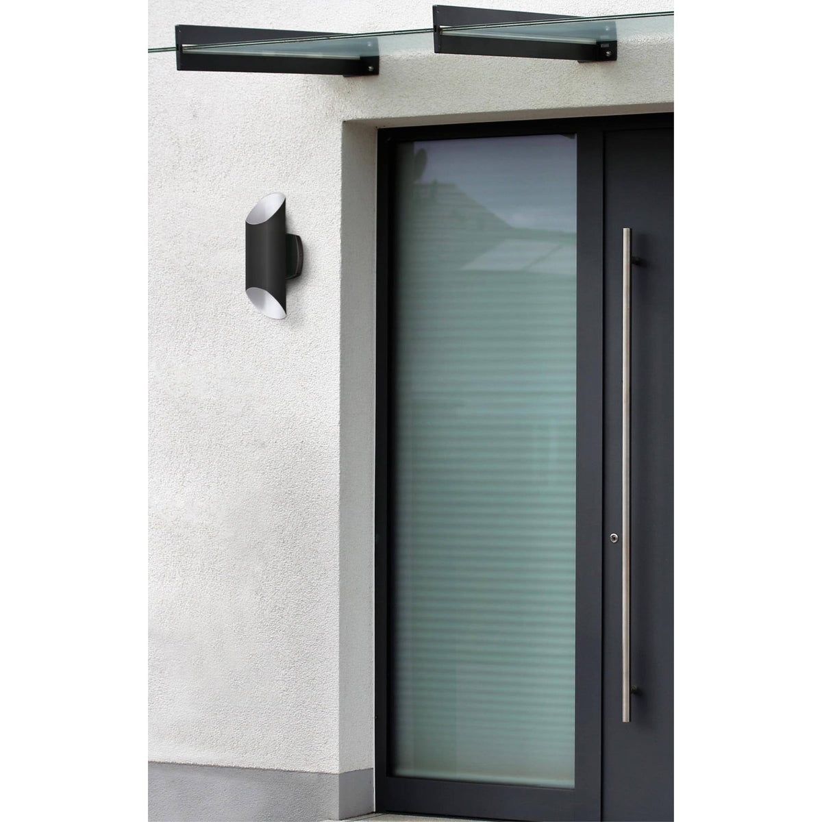 14 inch 2 LED Outdoor Wall Mount Matte Black G90763