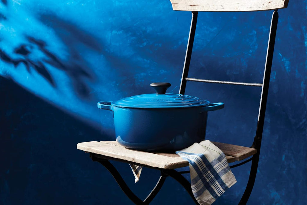 5.5 qt. Enameled Cast Iron Round Dutch Oven J4859