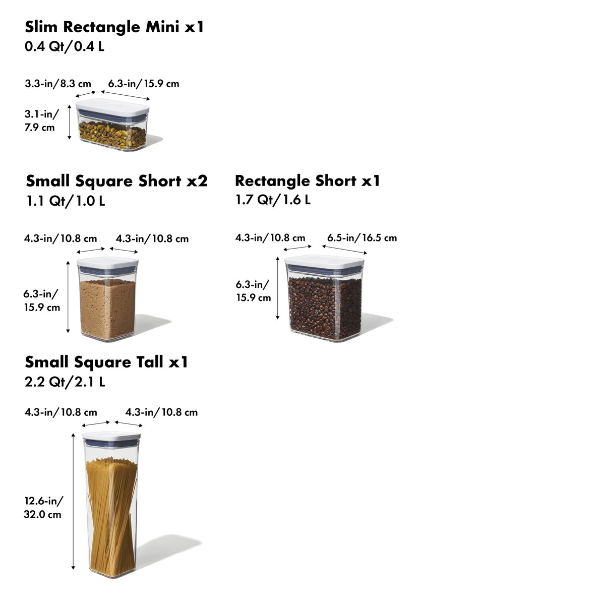 5pc Container Set I8207