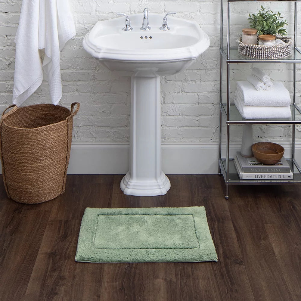 Cotton Bath Mat, Seaglass, 2' 3" x 3' 9" S87959