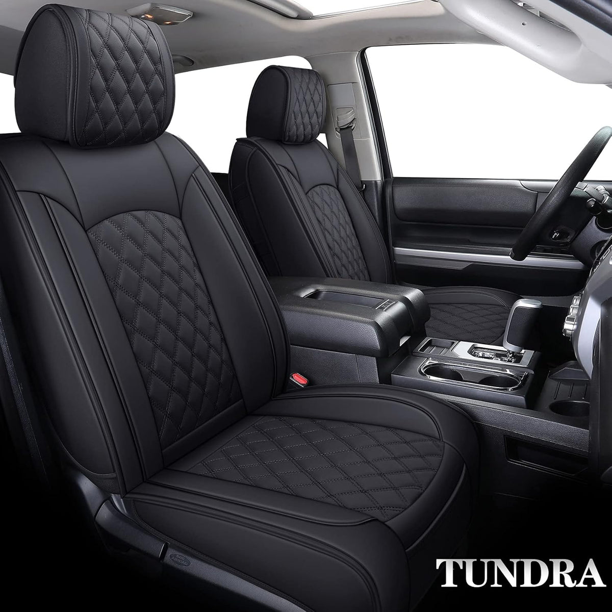 Waterproof Faux Leather Front Seat Covers for Truck G2712