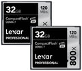 32 GB CompactFlash Memory Card Pack of 2 Q27092