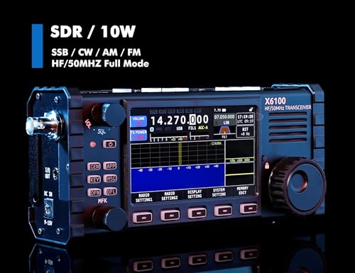 HF Transceiver SDR HF/50MHz Full Mode Built-in Battery Auto Antenna Tuner N18007