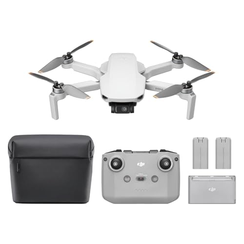 Mini 4K Fly More Combo Drone with 4K UHD Camera, Under 249 g, 3-Axis Gimbal, 3 Batteries R227613