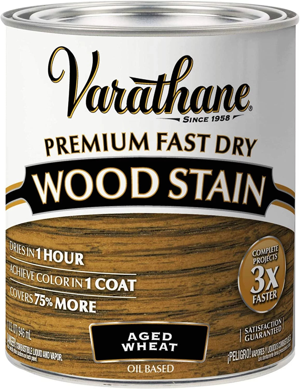 Quart Aged Wheat Fast Dry Wood Stain J617