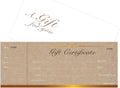 25 Set Gift Certificates Cards With Envelopes P808