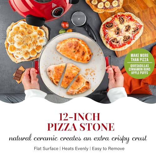 Cream Electric Pizza Oven H833