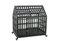 Heavy Duty Dog Cage Crate with Roof N91512