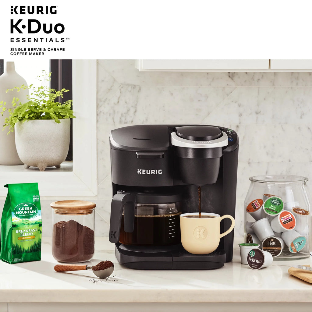 Single Serve & Carafe Coffee Maker X18473