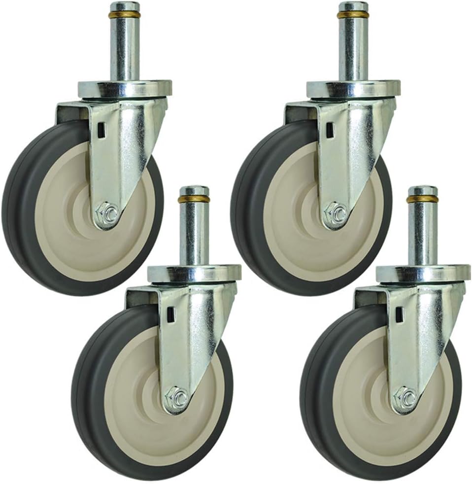 5 Tier Shelving Casters with Brake Set of 4 Z829328