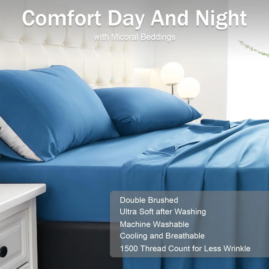 Single 3 Piece Sheet Set, 16 Inch Deep Pocket L650