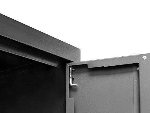 Gray 10 Piece Garage Cabinets E86131