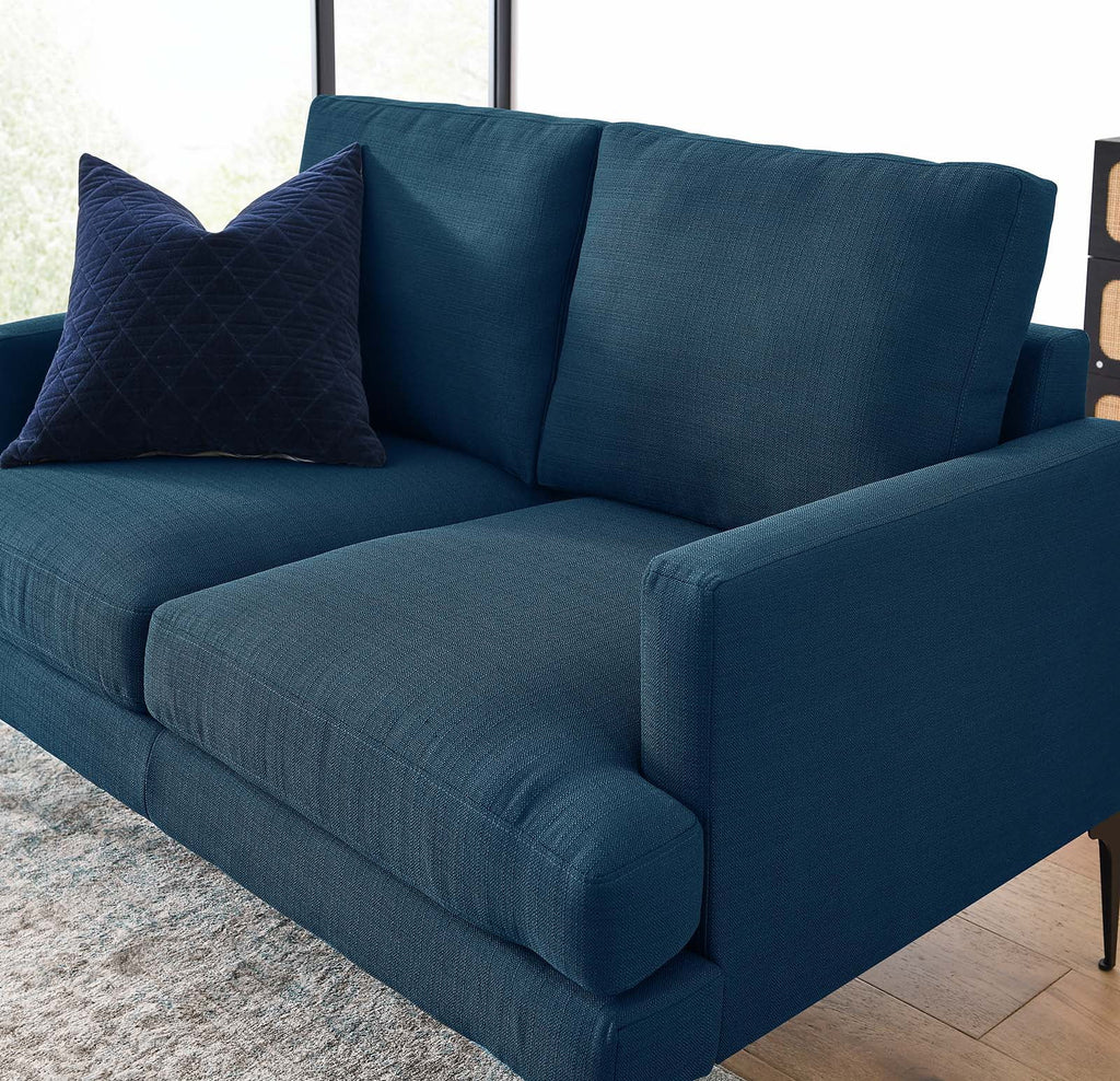 Azure Upholstered Fabric Loveseat X421042