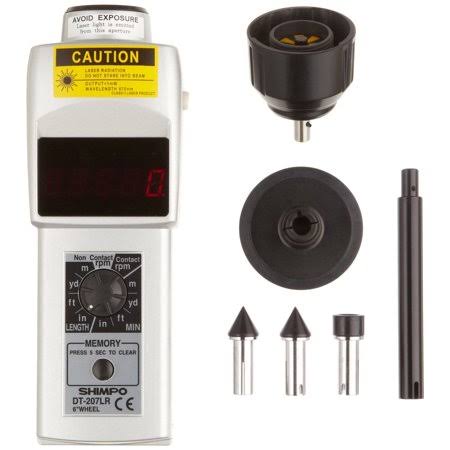 Digital Handheld Tachometer with LED P15402
