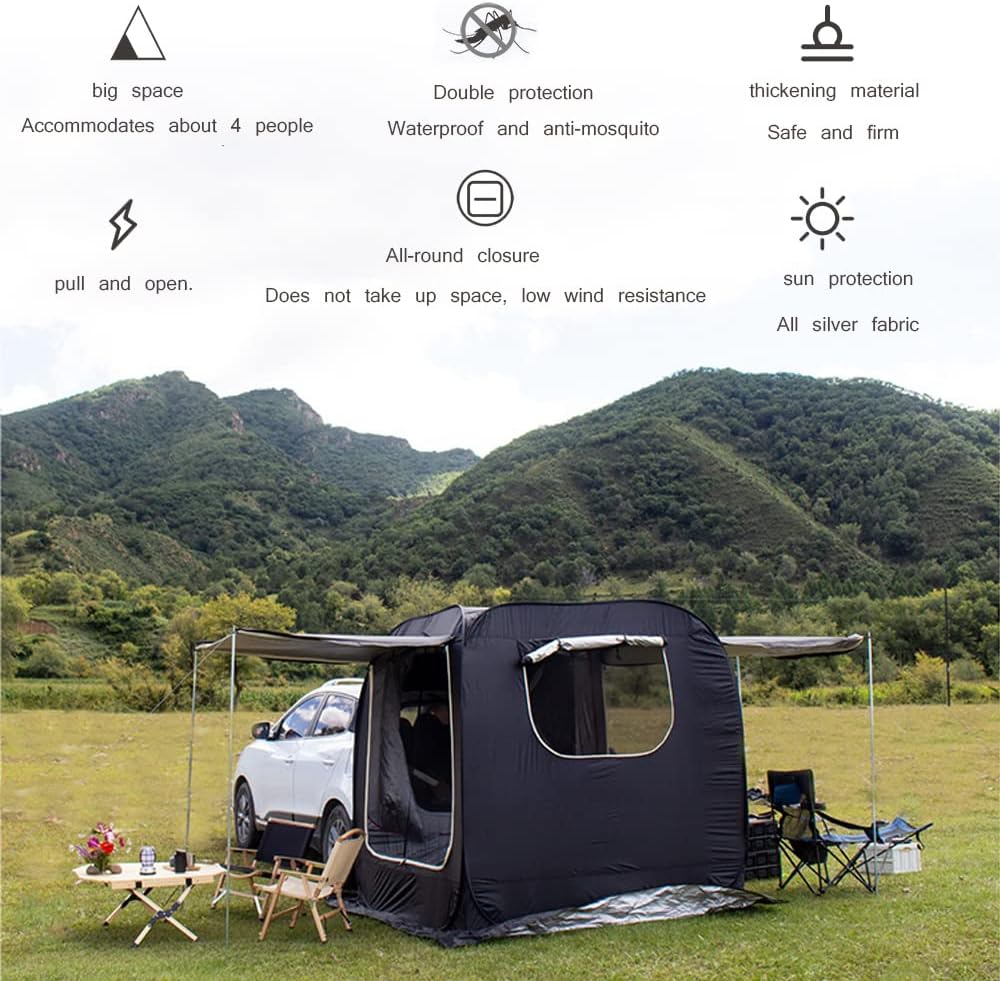 Pop-up SUV Tent with Rainfly and Floor J934647