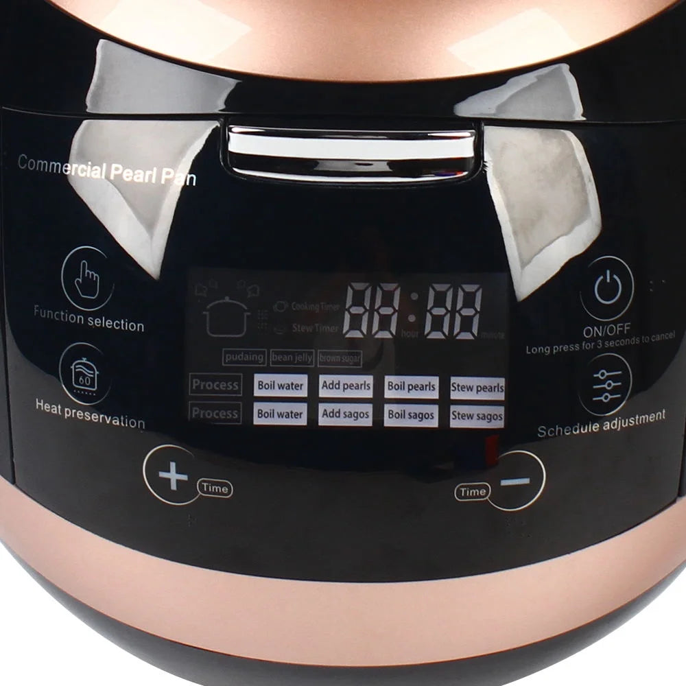 5L Non-stick Tapioca Cooker Pearl Cooking Pot Z503