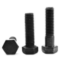 1 1/8x22-7 x 7x22 Coarse Thread Grade 5 Hex Cap Screw Black Oxide Q42321