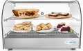 22" Commercial 2 Shelf Countertop Food Warmer Display Case, Silver U477980