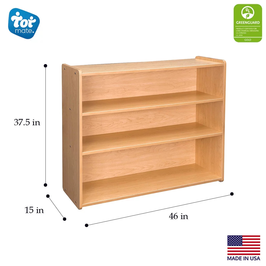 Wooden Shelf Storage Organizer Bookshelf Z2158
