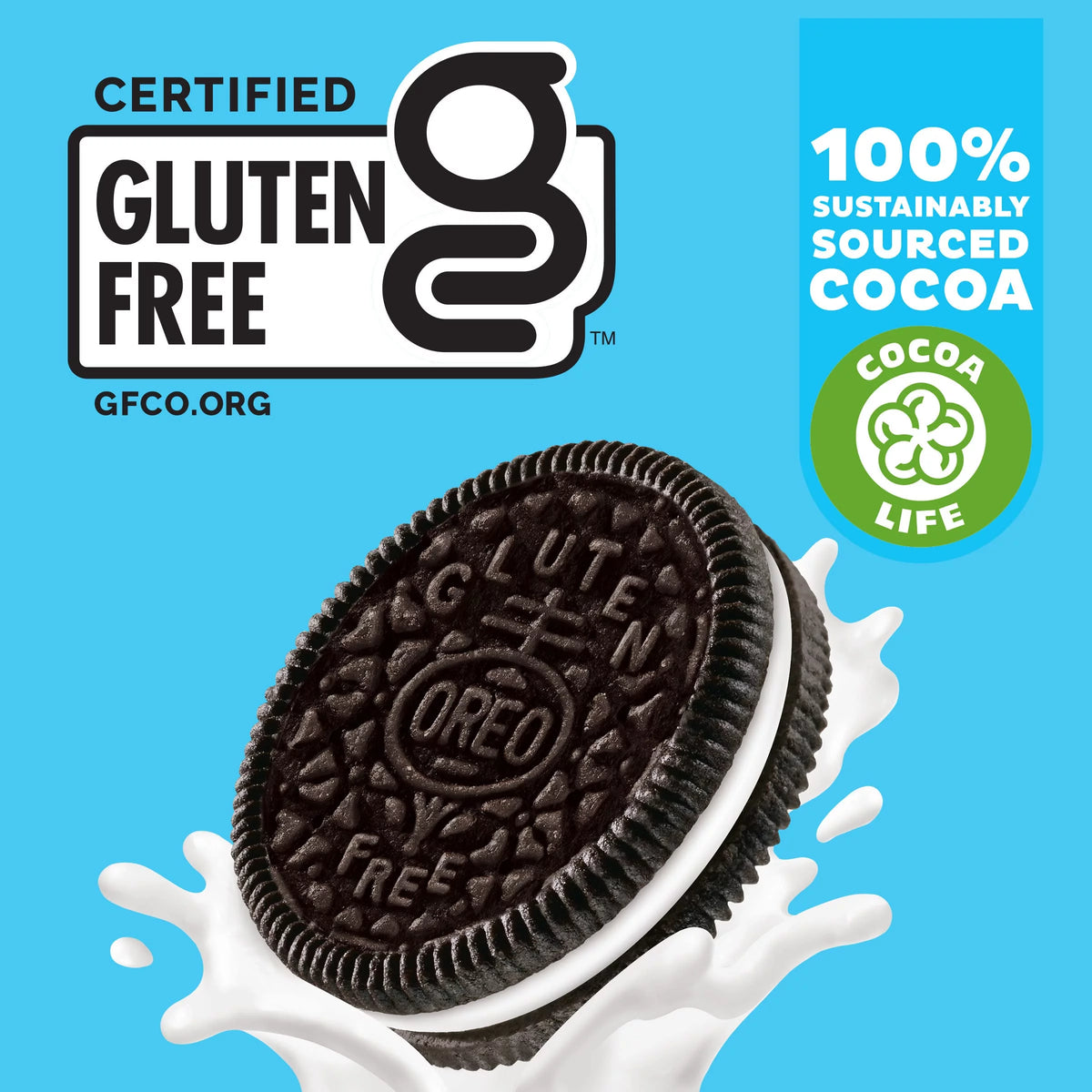 Gluten Free Chocolate Sandwich Cookies Pack of 18 R32486