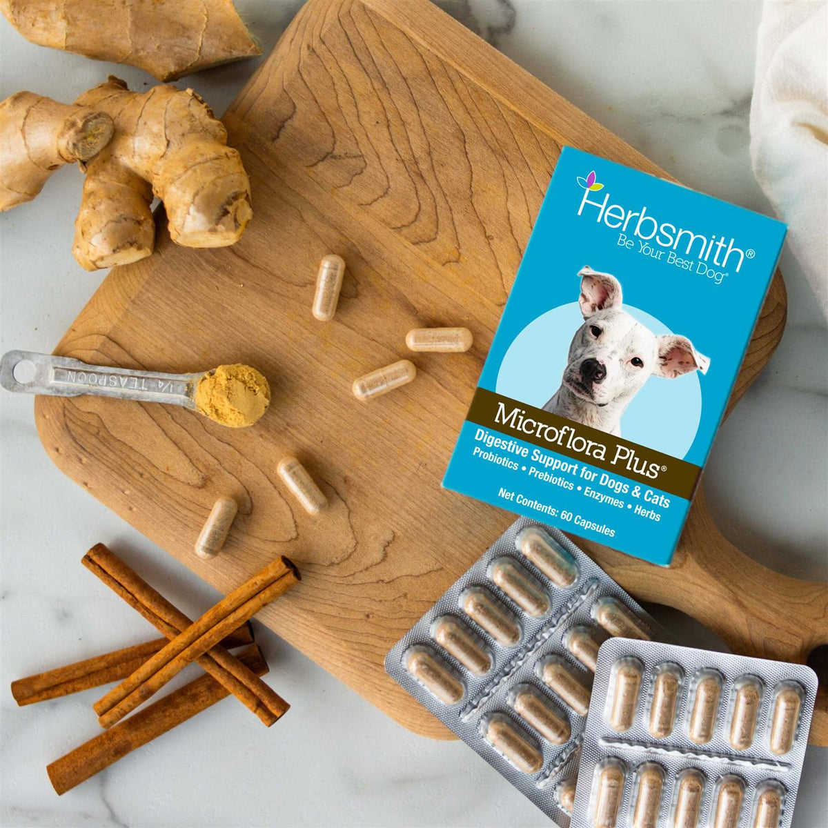 Microflora Plus for Digestion Pet Supplies U513