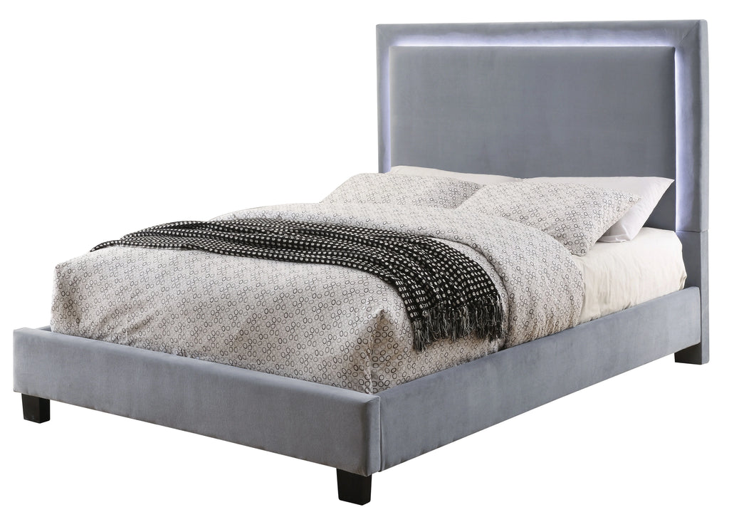 Queen Gray Bed Y565744