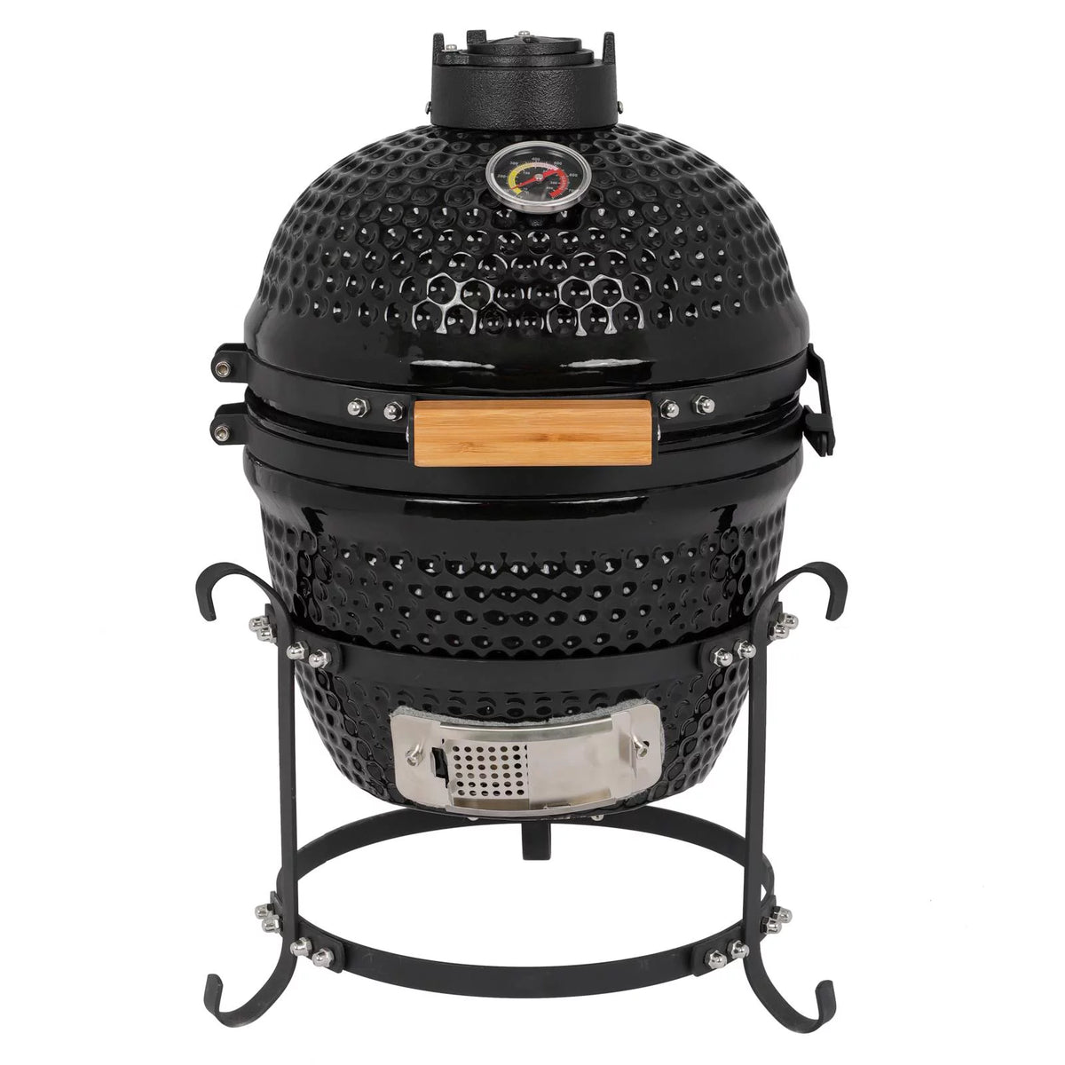 13in Black Ceramic Charcoal BBQ Grill X13648