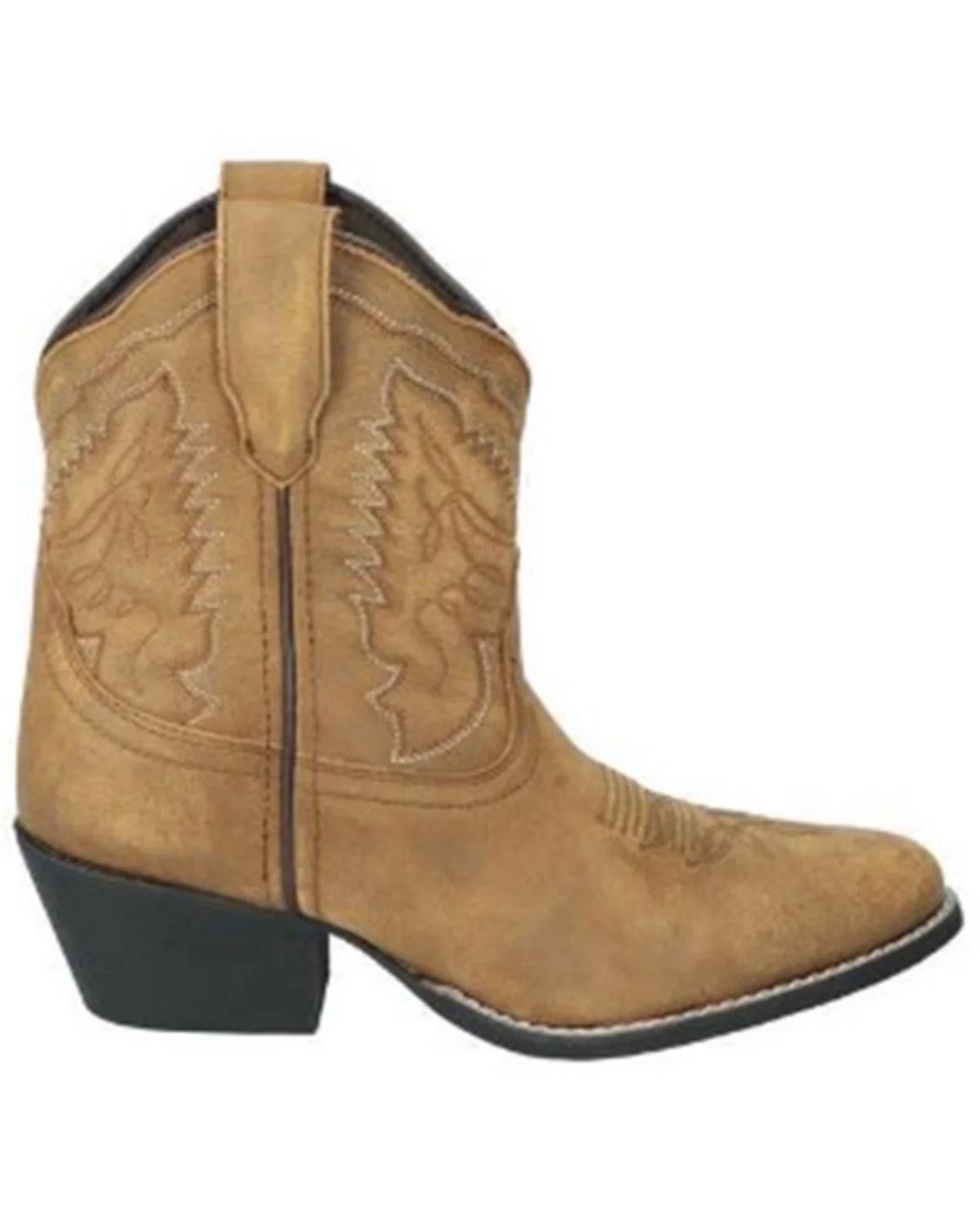 Brown Distressed Western Boot T434996