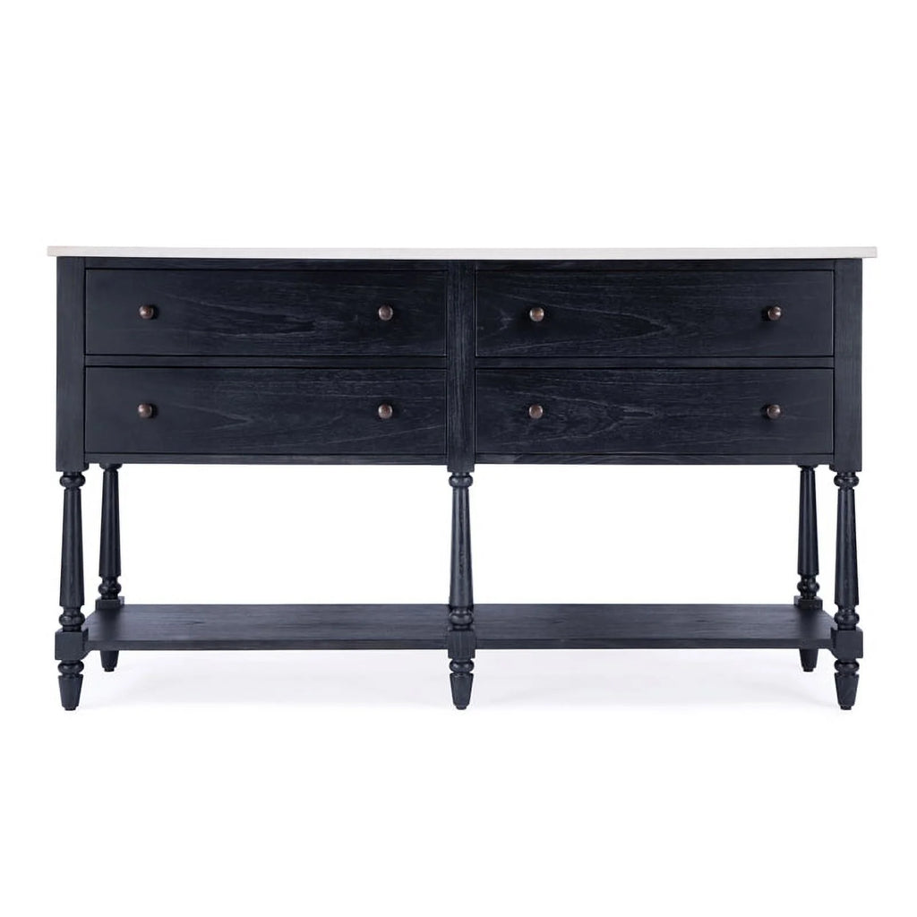 Black Marble Sideboard C5526