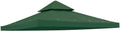 Green 117x117 Canopy Top Replacement for Dual-Tier Gazebo Cover Q235