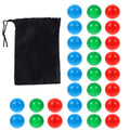 30pcs 15mm Colorful Plastic Balls Teaching Ball Toy T18940