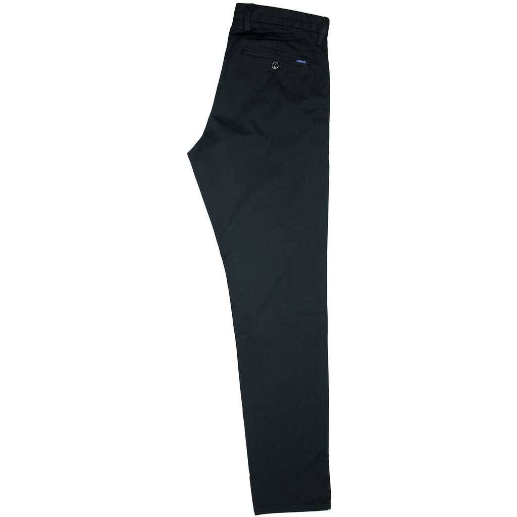 Slim Fit Twill Chinos, Black P553