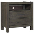 2 Drawer Nightstand in Carob Q12610