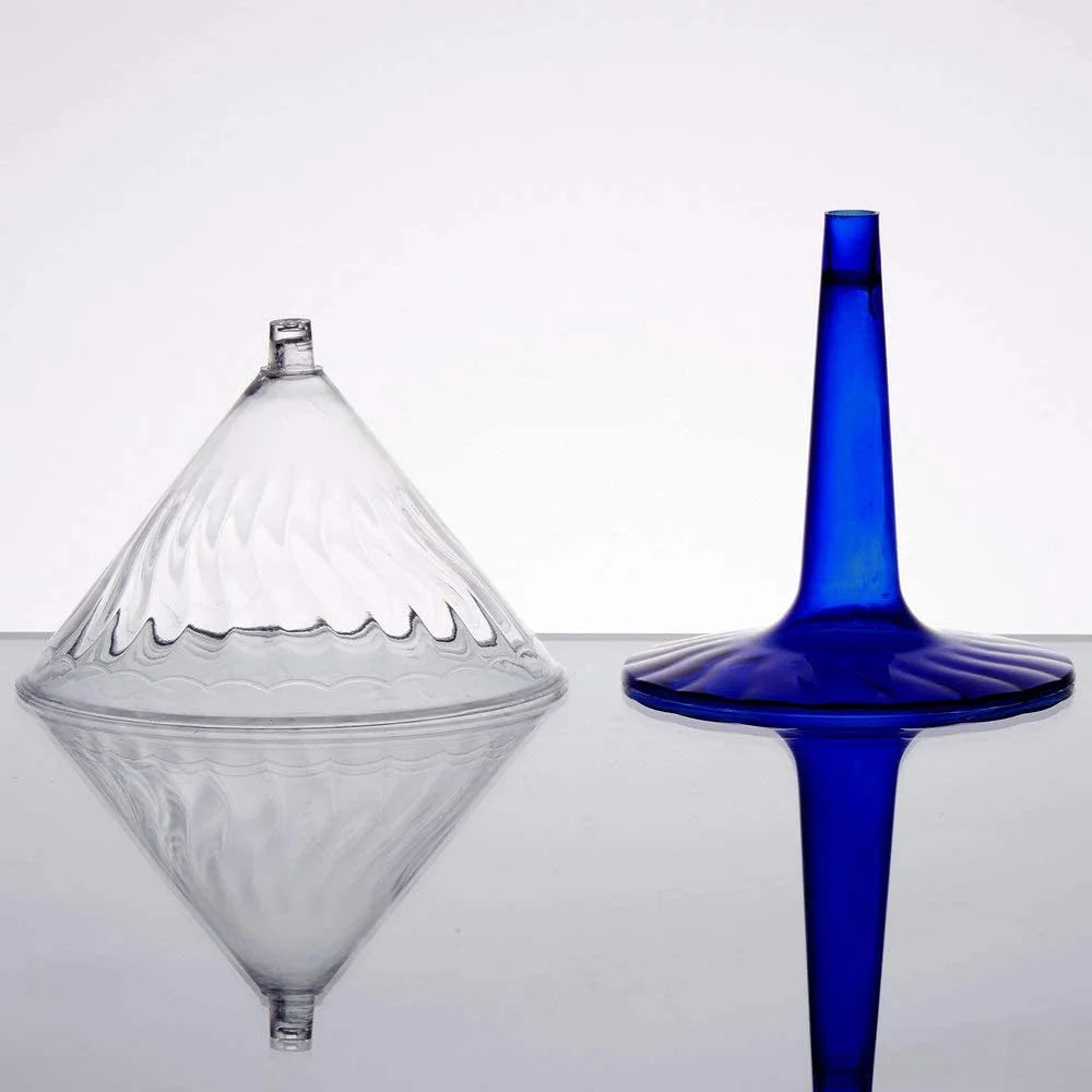 2-Piece 6-Ounce Blue Martini Glass I987