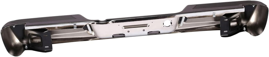 Rear Chrome Step Bumper Face Bar Assembly for Dodge Ram Pickup 2002-2009 W940
