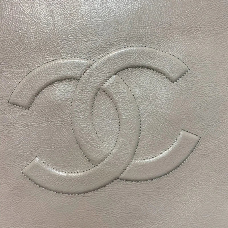 Shiny Aged Calfskin Shopping Bag Q12182