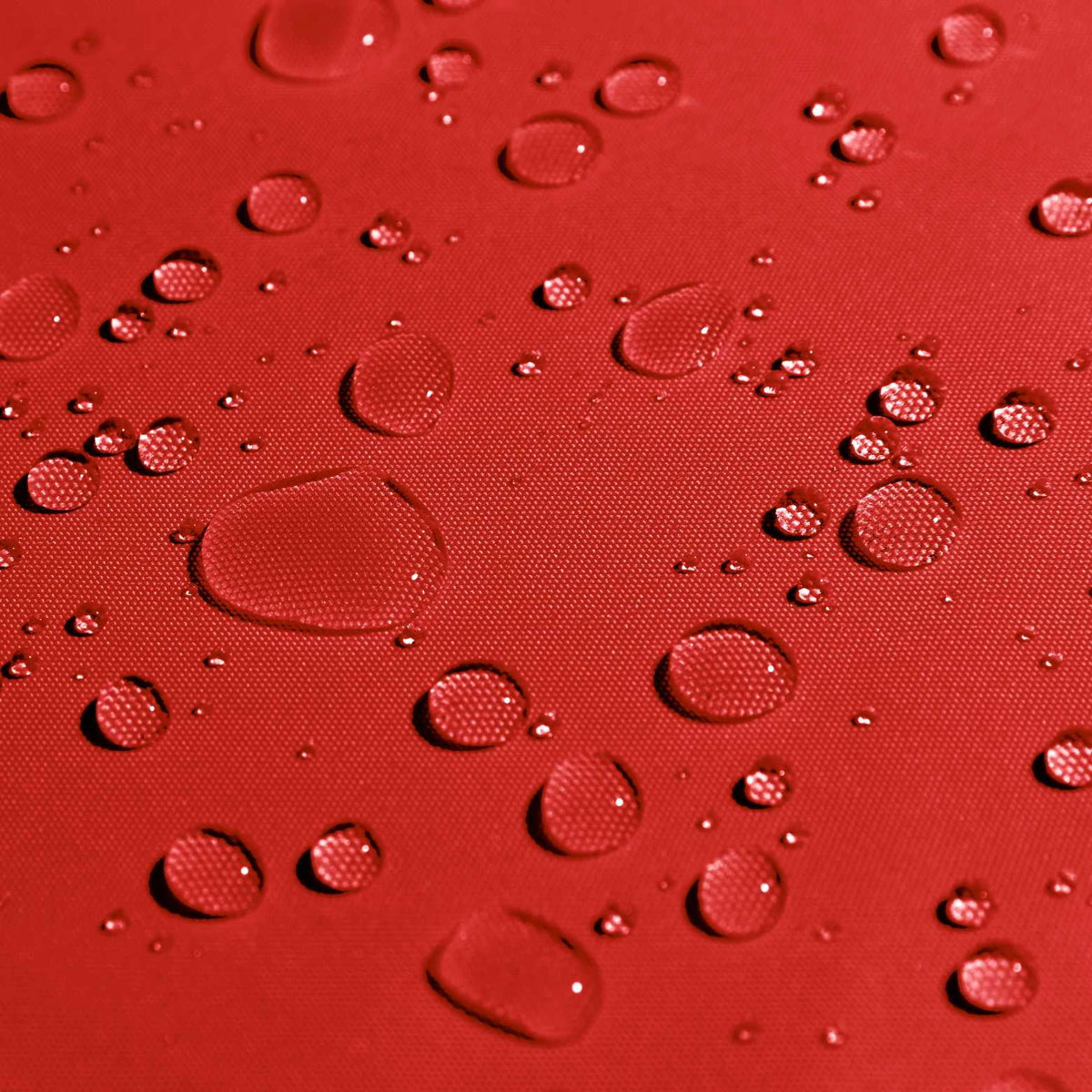 9.5' x 9.5' Red Square Waterproof Sun Shade Sail D982
