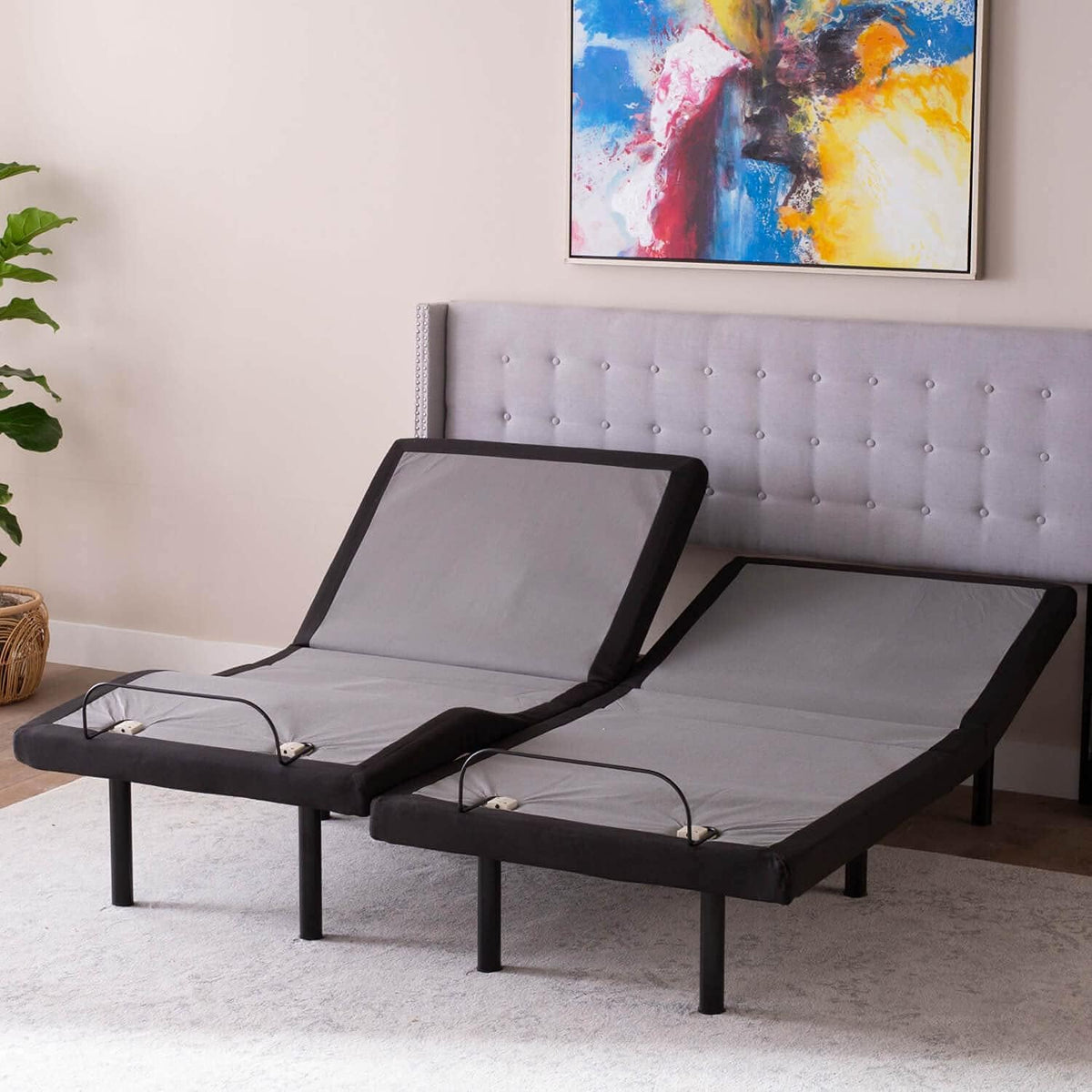 Twin XL Adjustable Bed Frame with Wireless Remote M79862