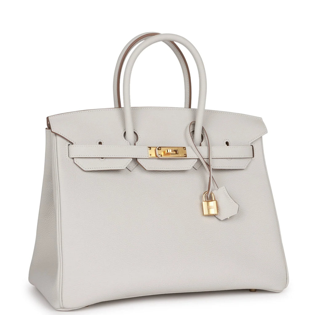 Birkin 35 Gris Pale Togo Gold Hardware M470272