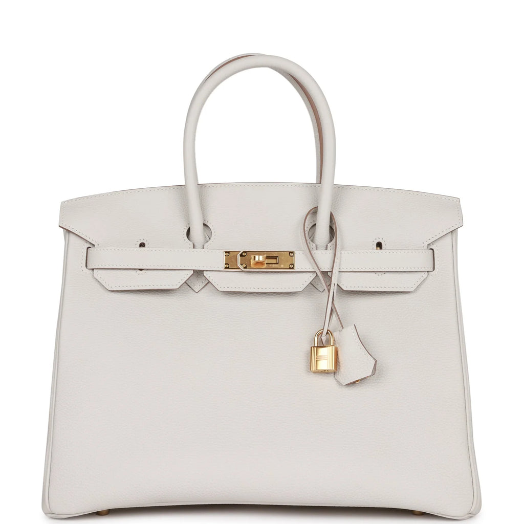 Birkin 35 Gris Pale Togo Gold Hardware M470272