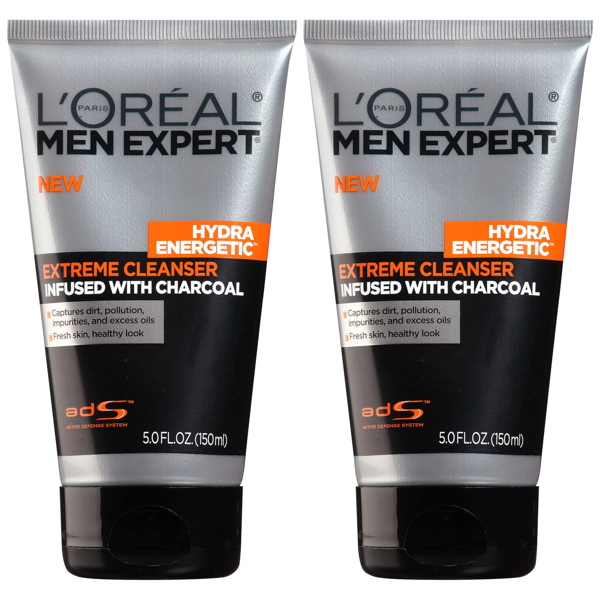 Charcoal Daily Facial Cleanser 2 Ct D72940