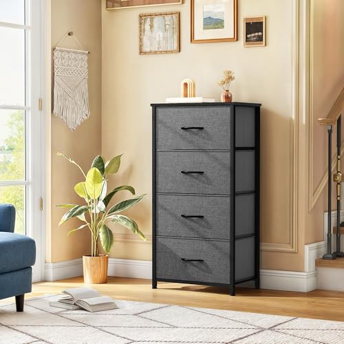 4 Drawer Fabric Dresser J633