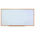 White Oak-Finished Frame Dry-Erase Board X780