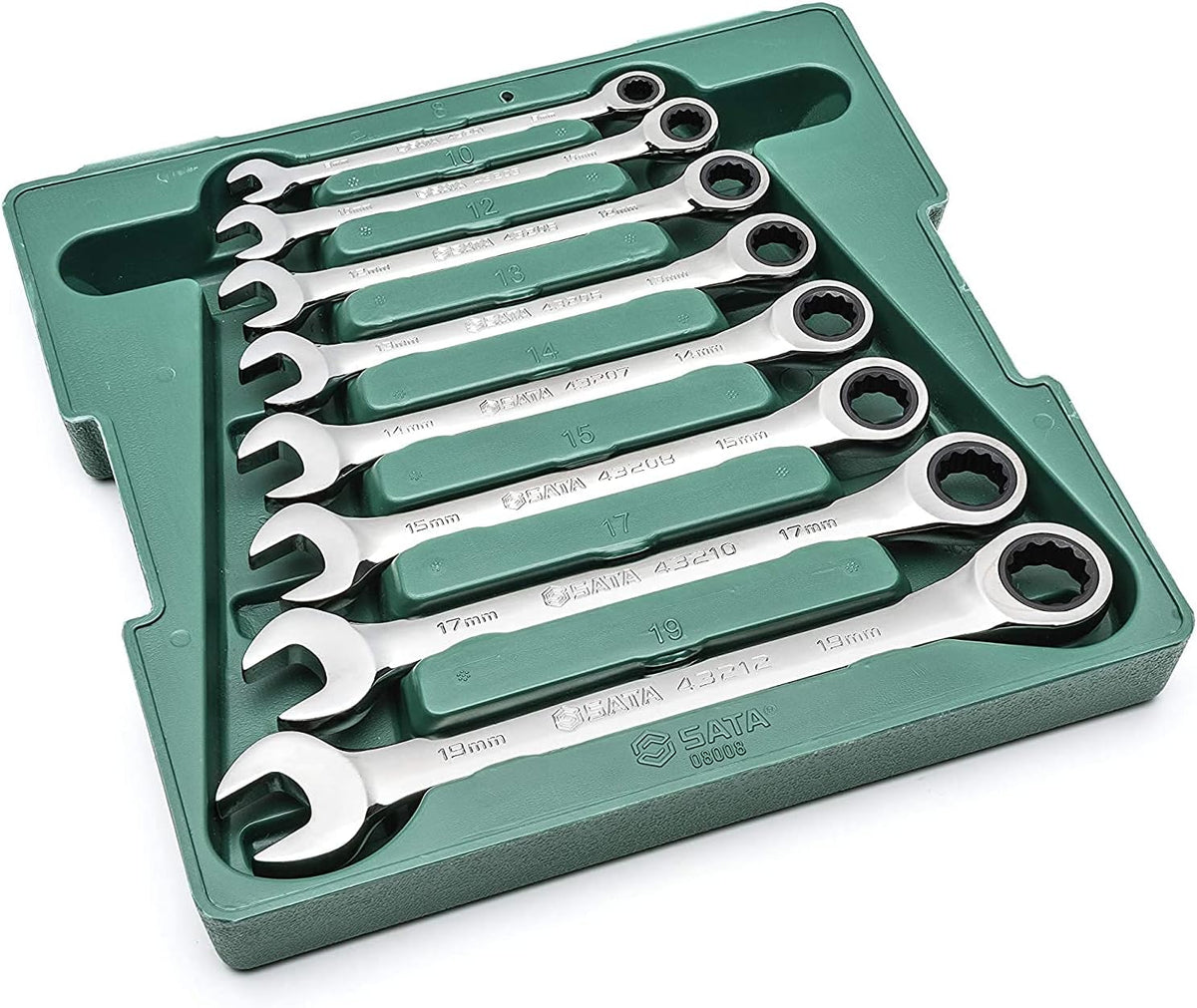 12-Piece Ratcheting Wrench Set B47399