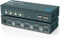 2 Port HDMI 2.0 KVM Switch 4K@60Hz, 4 USB 2.0 Hub, Button Switch Pack of 2 N8090