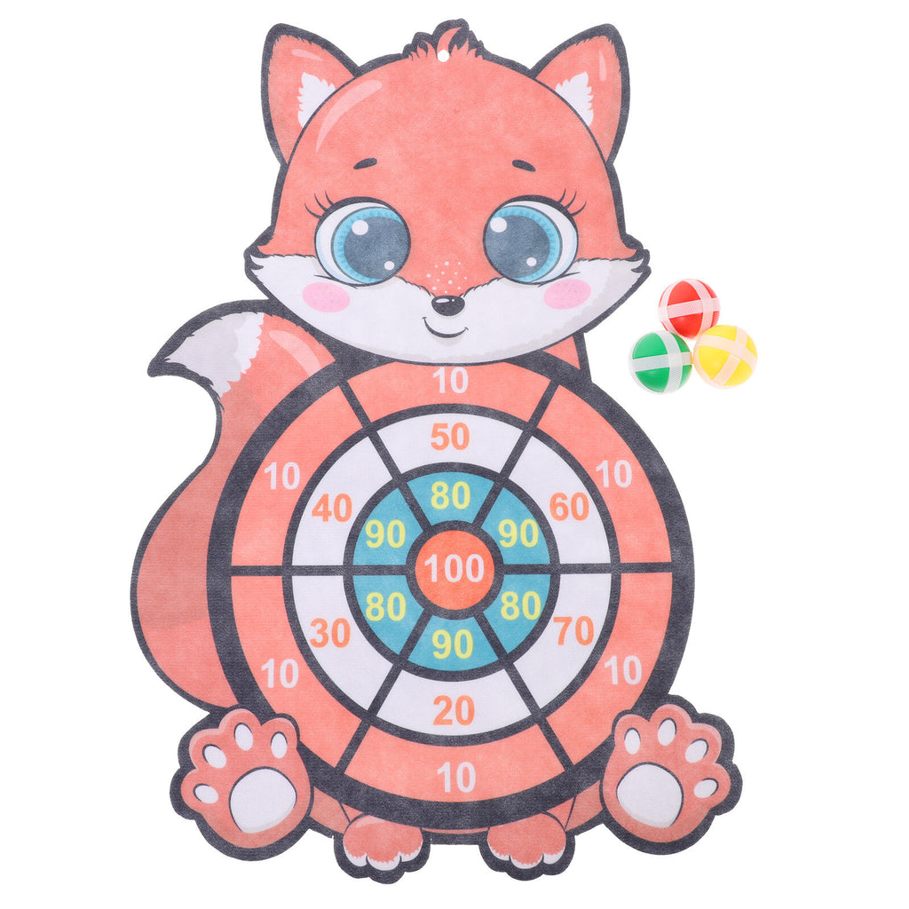 Sticky Dart Ball Toy Set with Dart Board Target L562809