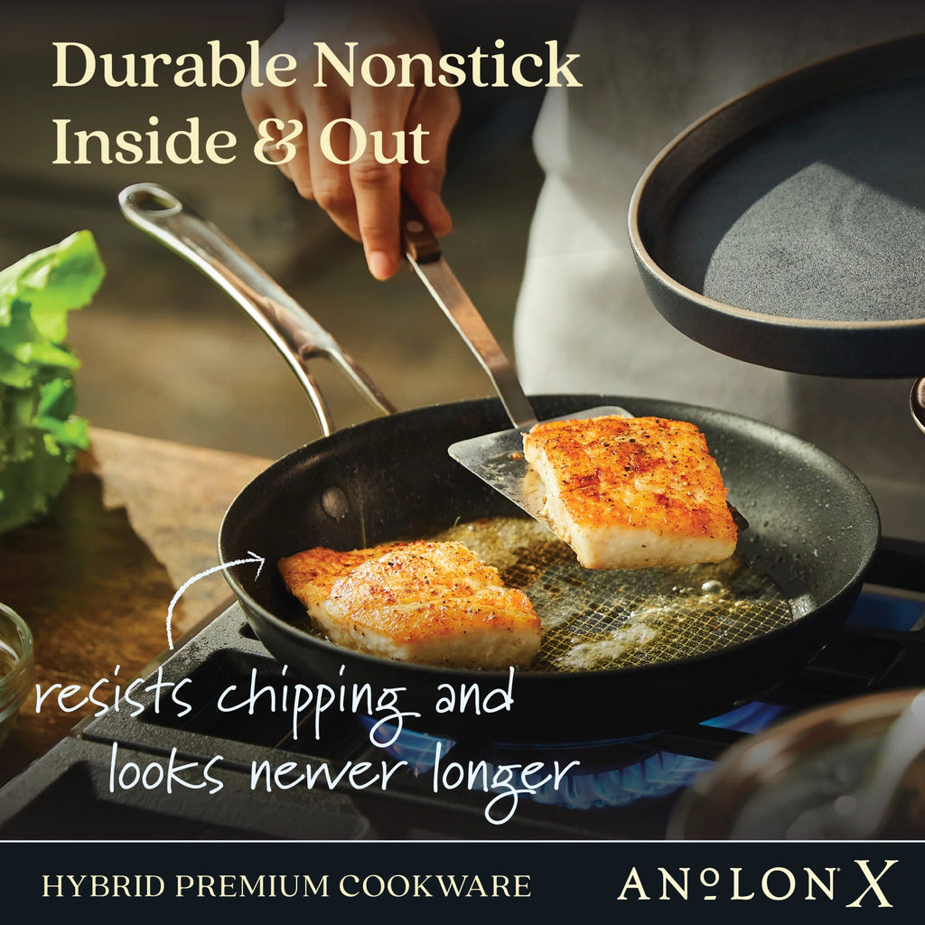 2 Piece Nonstick Induction Frying Pan Set W85559
