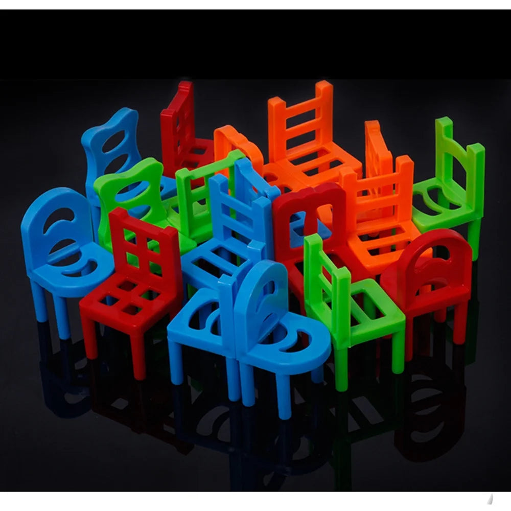 Balance Stacking Chairs Board Game M4748
