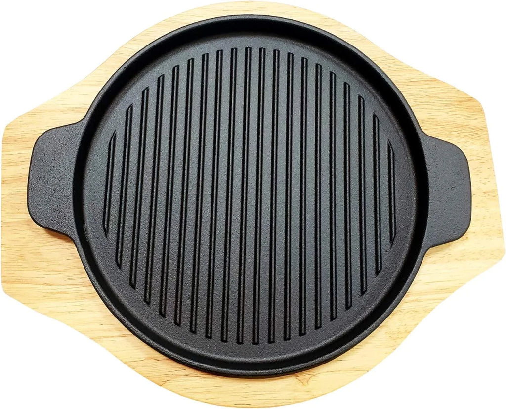 Cast Iron Grill Set with Underliner I44296